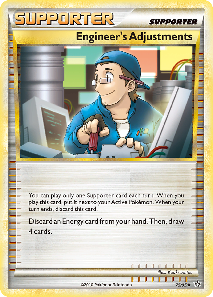 Engineer's Adjustments (75/95) [HeartGold & SoulSilver: Unleashed] | Good Games Adelaide SA