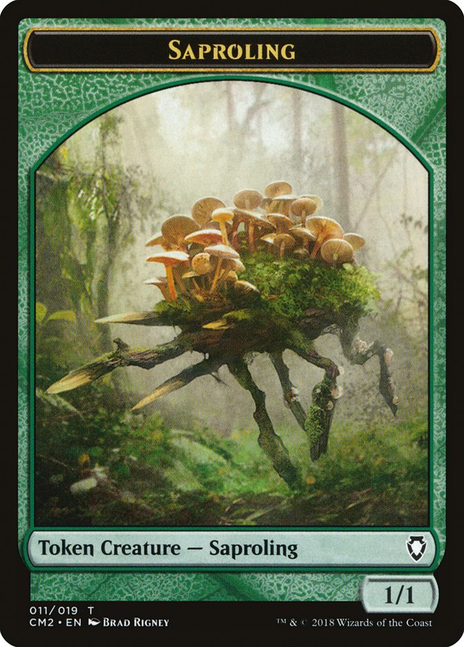 Saproling Token [Commander Anthology Volume II Tokens] | Good Games Adelaide SA