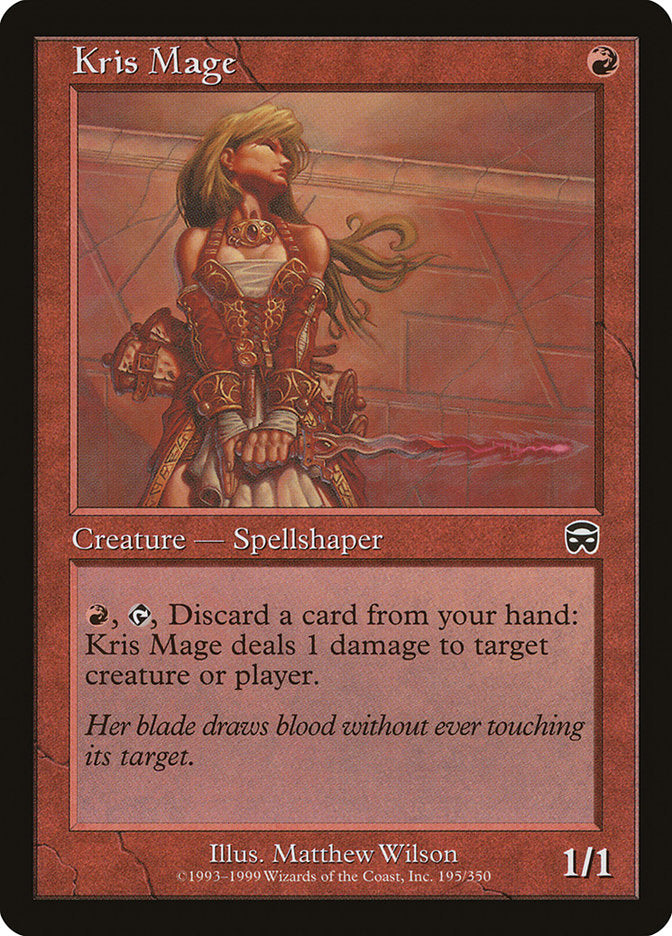 Kris Mage 195 (Mercadian Masques)  | Good Games Adelaide SA