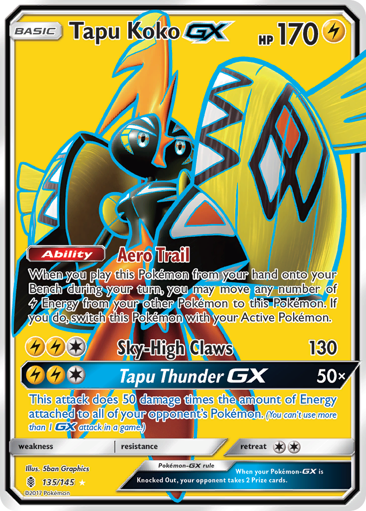 Tapu Koko GX (135/145) [Sun & Moon: Guardians Rising] | Good Games Adelaide SA