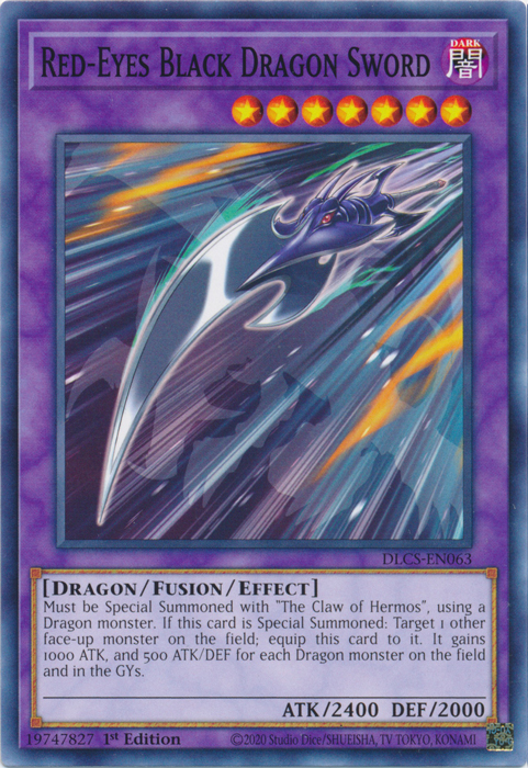 Red-Eyes Black Dragon Sword [DLCS-EN063] Common | Good Games Adelaide SA