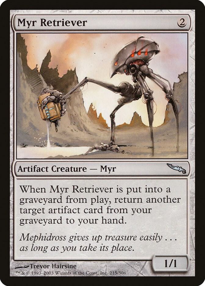 Myr Retriever 215 (Mirrodin)  - Foil | Good Games Adelaide SA