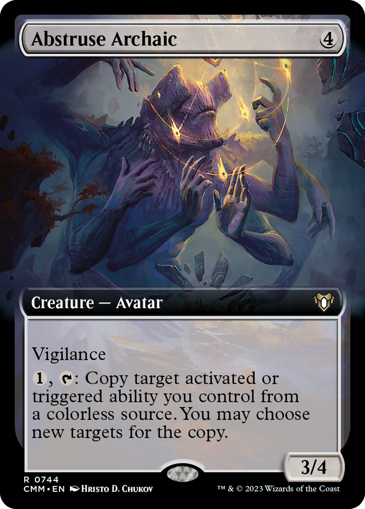Abstruse Archaic (Extended Art) [Commander Masters] | Good Games Adelaide SA