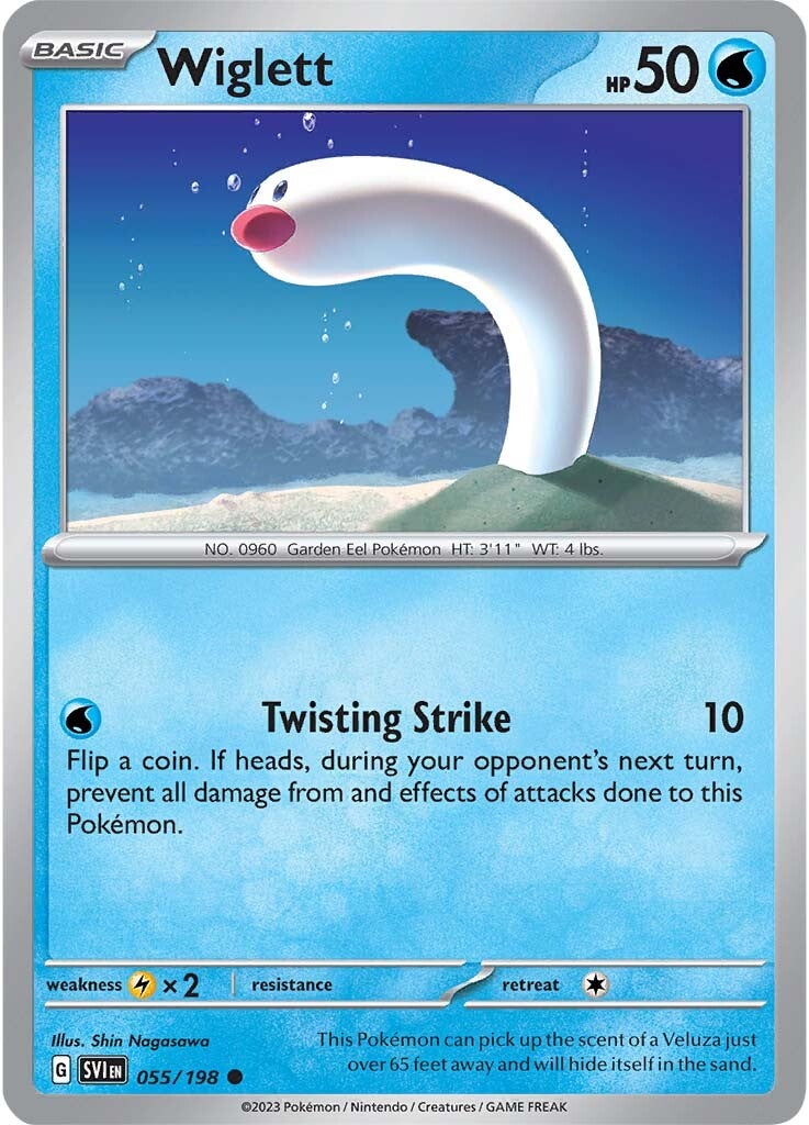 Wiglett (055/198) [Scarlet & Violet: Base Set] | Good Games Adelaide SA