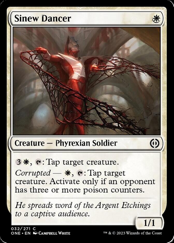 Sinew Dancer [Phyrexia: All Will Be One] | Good Games Adelaide SA