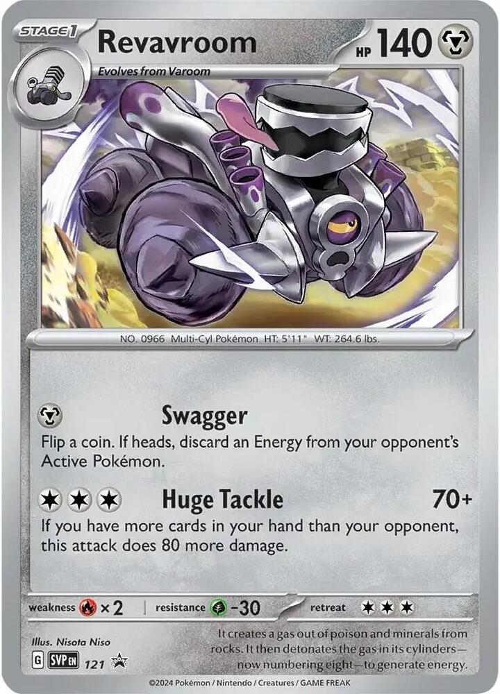 Revavroom 121 (SV: Scarlet & Violet Promo Cards)  - Holofoil | Good Games Adelaide SA