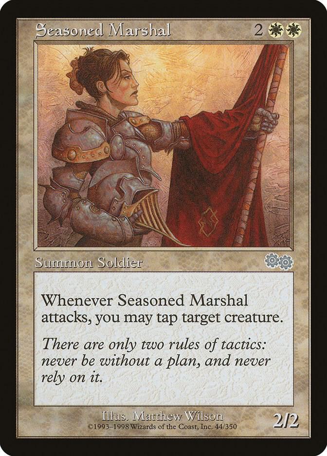 Seasoned Marshal 44 (Urza's Saga)  | Good Games Adelaide SA