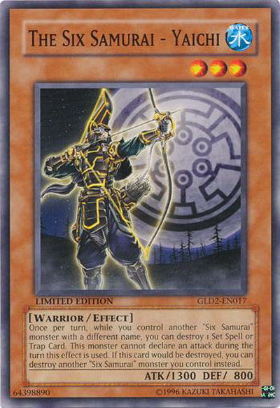 The Six Samurai - Yaichi [GLD2-EN017] Common | Good Games Adelaide SA