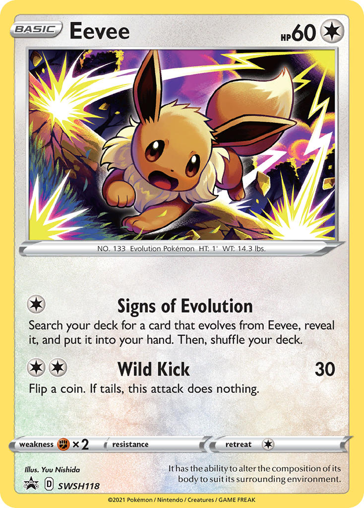 Eevee (SWSH118) [Sword & Shield: Black Star Promos] | Good Games Adelaide SA