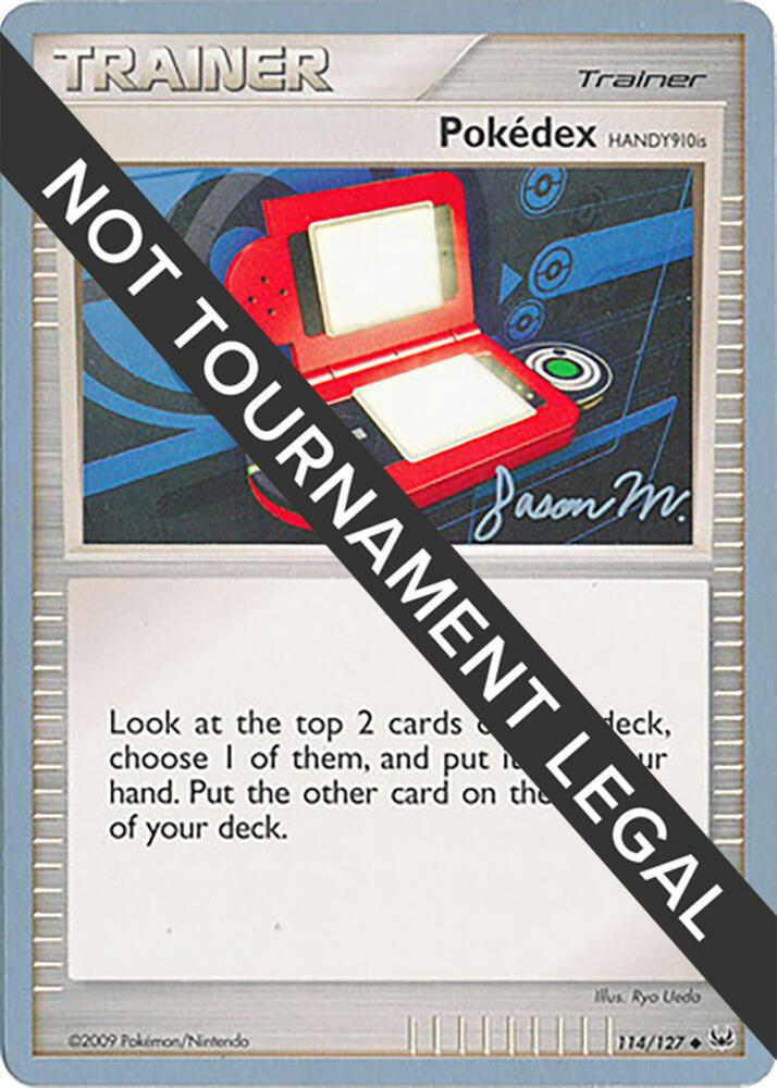 Pokedex HANDY910is 2009 Jason Martinez 114/127 (World Championship Decks)  | Good Games Adelaide SA