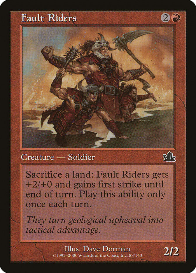 Fault Riders 88 (Prophecy)  - Foil | Good Games Adelaide SA