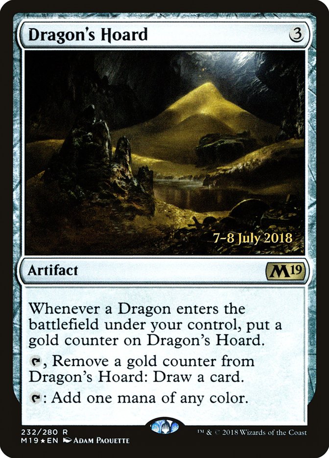 Dragon's Hoard [Core Set 2019 Promos] | Good Games Adelaide SA