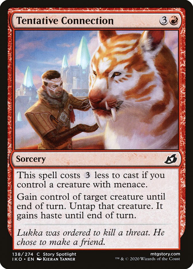 Tentative Connection 138 (Ikoria: Lair of Behemoths)  - Foil | Good Games Adelaide SA