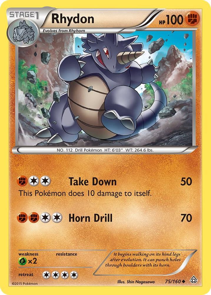 Rhydon 75/160 (XY - Primal Clash)  | Good Games Adelaide SA