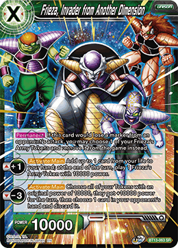 Frieza, Invader from Another Dimension (Super Rare) [BT13-063] | Good Games Adelaide SA