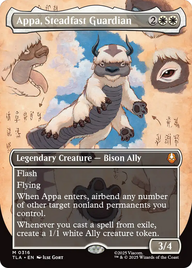 Appa, Steadfast Guardian (Borderless) [Avatar: The Last Airbender] | Good Games Adelaide SA
