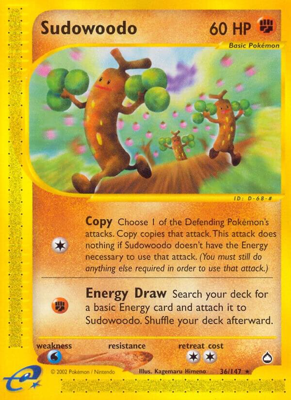 Sudowoodo 036/147 (Aquapolis)  | Good Games Adelaide SA