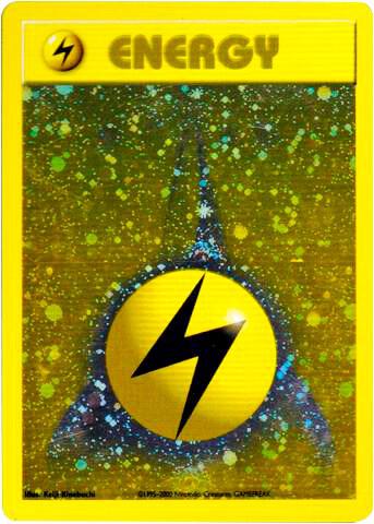 Lightning Energy WotC 2002 League Promo  (League & Championship Cards)  - Holofoil | Good Games Adelaide SA