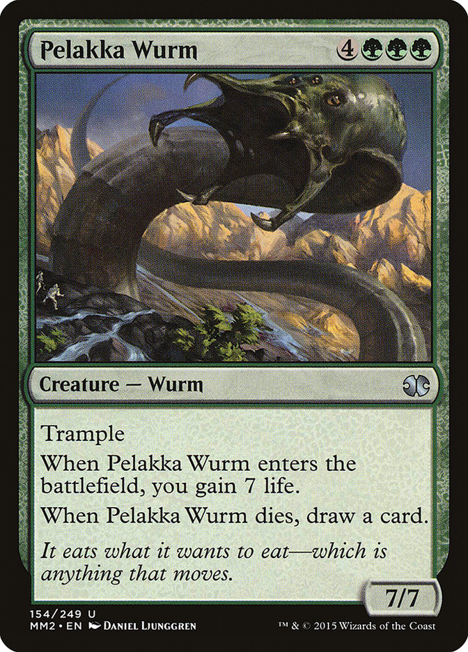 Pelakka Wurm [Modern Masters 2015] | Good Games Adelaide SA