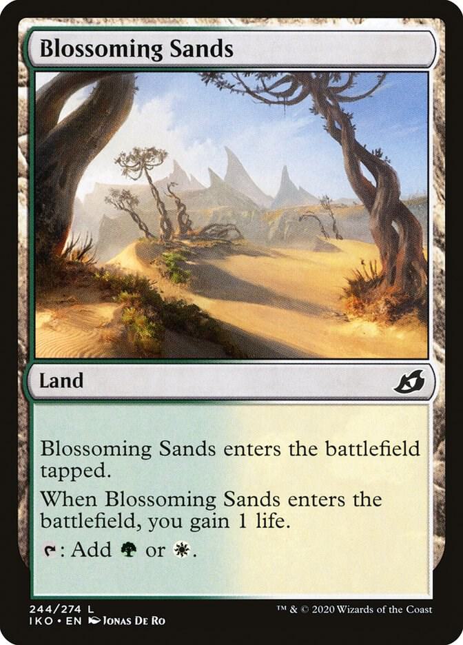 Blossoming Sands 244 (Ikoria: Lair of Behemoths)  - Foil | Good Games Adelaide SA