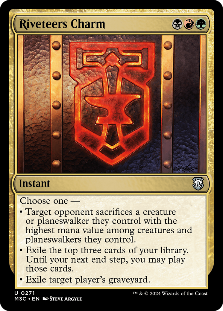 Riveteers Charm [Modern Horizons 3 Commander] | Good Games Adelaide SA