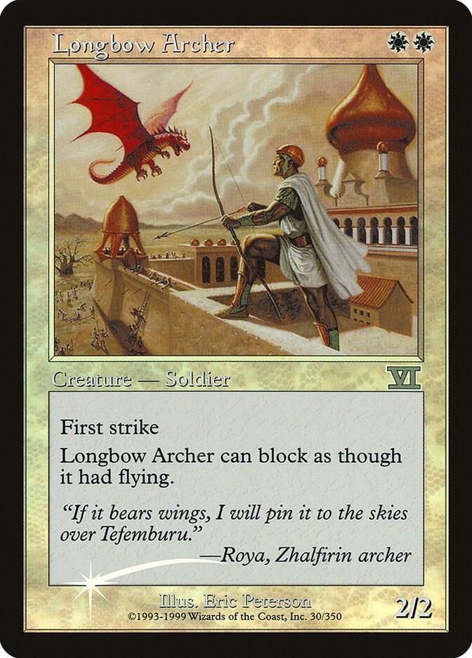 Longbow Archer 30 (FNM Promos)  - Foil | Good Games Adelaide SA