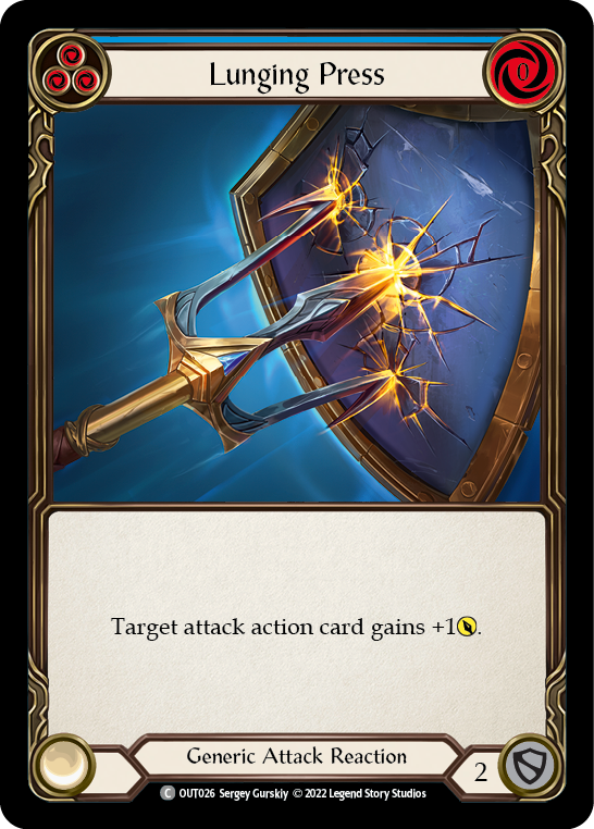 Lunging Press [KAT026] (Outsiders Katsu Blitz Deck) | Good Games Adelaide SA