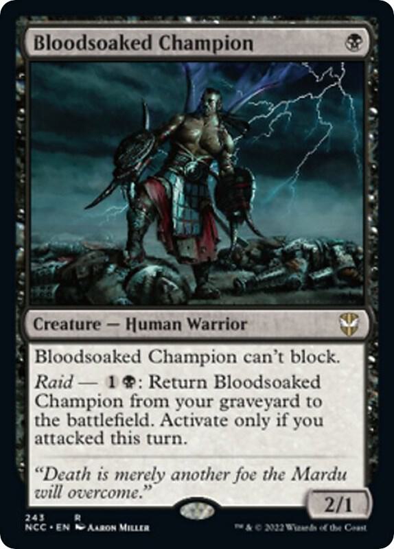 Bloodsoaked Champion 243 (Commander: Streets of New Capenna)  | Good Games Adelaide SA