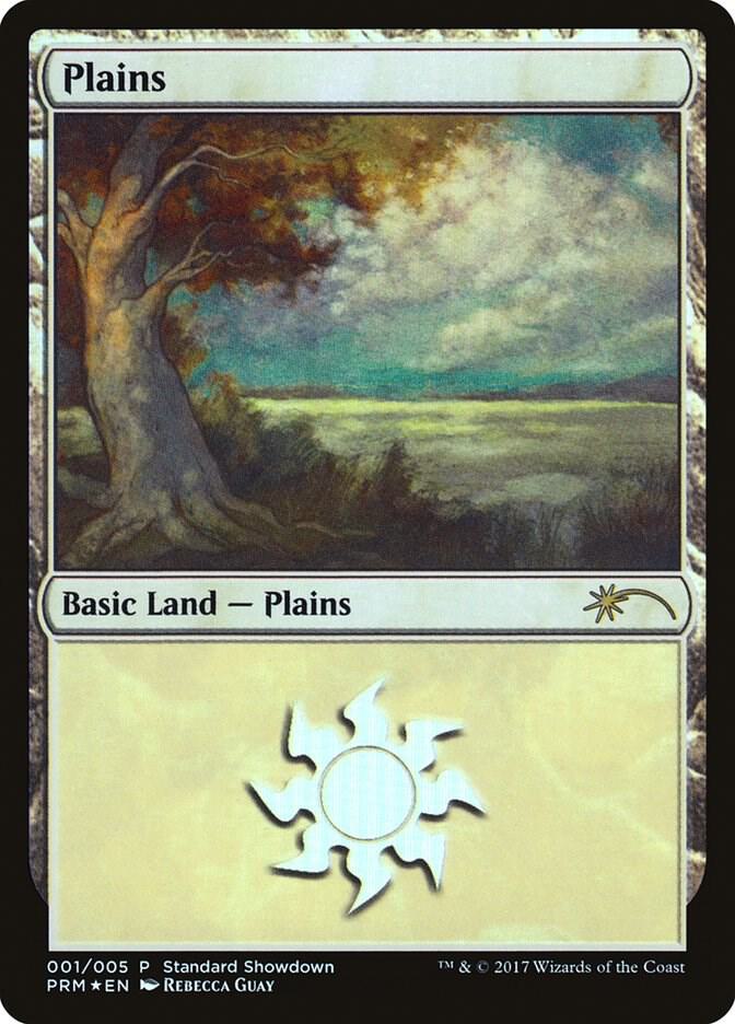 Plains 1 (Standard Showdown Promos)  - Foil | Good Games Adelaide SA