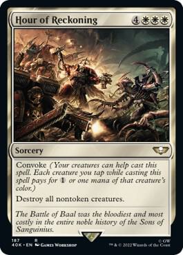 Hour of Reckoning 187 (Universes Beyond: Warhammer 40,000)  | Good Games Adelaide SA