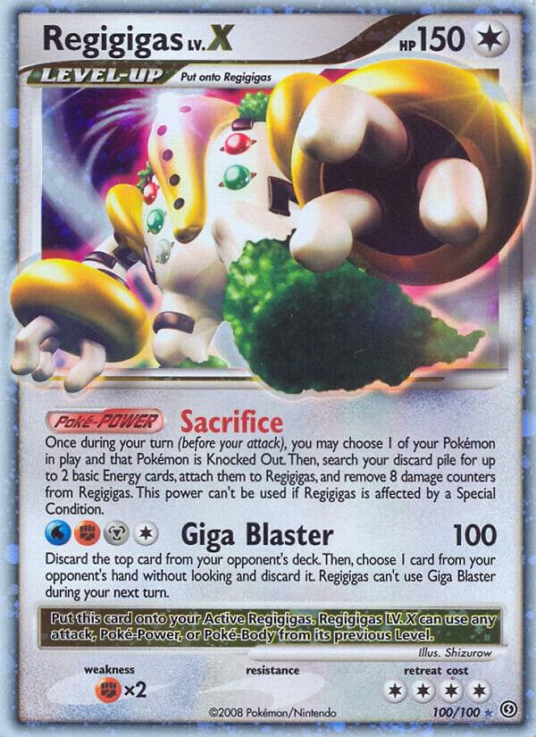 Regigigas LVX 100/100 (Stormfront)  - Holofoil | Good Games Adelaide SA