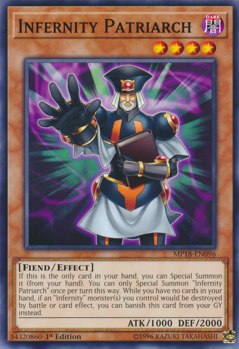 Infernity Patriarch [MP18-EN096] Common | Good Games Adelaide SA