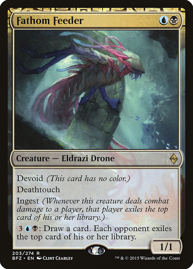 Fathom Feeder 203 (Battle for Zendikar)  | Good Games Adelaide SA