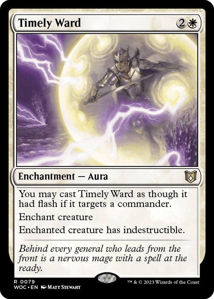 Timely Ward 79 (Commander: Wilds of Eldraine)  | Good Games Adelaide SA