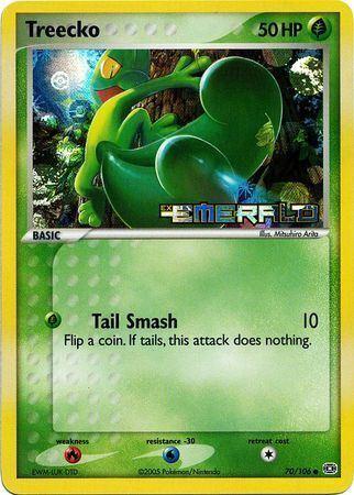 Treecko (70/106) (Stamped) [EX: Emerald] | Good Games Adelaide SA