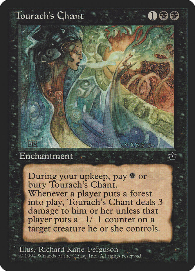 Tourach's Chant  (Fallen Empires)  | Good Games Adelaide SA