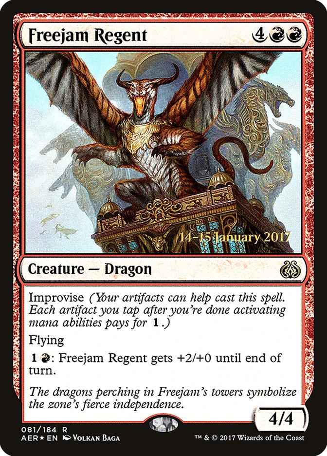Freejam Regent [Aether Revolt Promos] | Good Games Adelaide SA