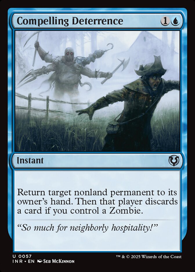 Compelling Deterrence 57 (Innistrad Remastered)  - Foil | Good Games Adelaide SA