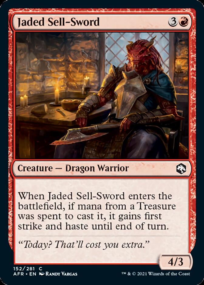 Jaded Sell-Sword [Dungeons & Dragons: Adventures in the Forgotten Realms] | Good Games Adelaide SA