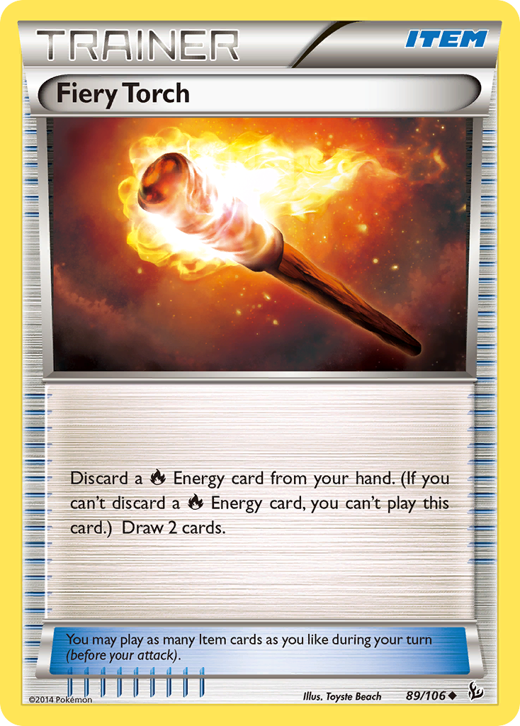 Fiery Torch (89/106) [XY: Flashfire] | Good Games Adelaide SA