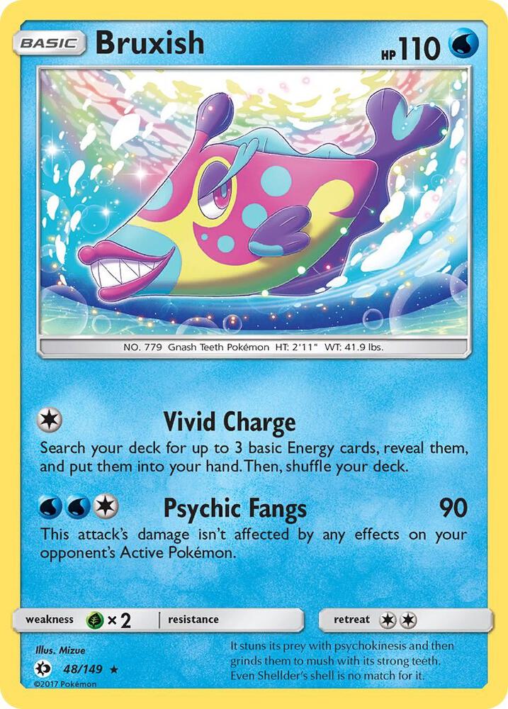 Bruxish 48/149 (SM Base Set)  | Good Games Adelaide SA