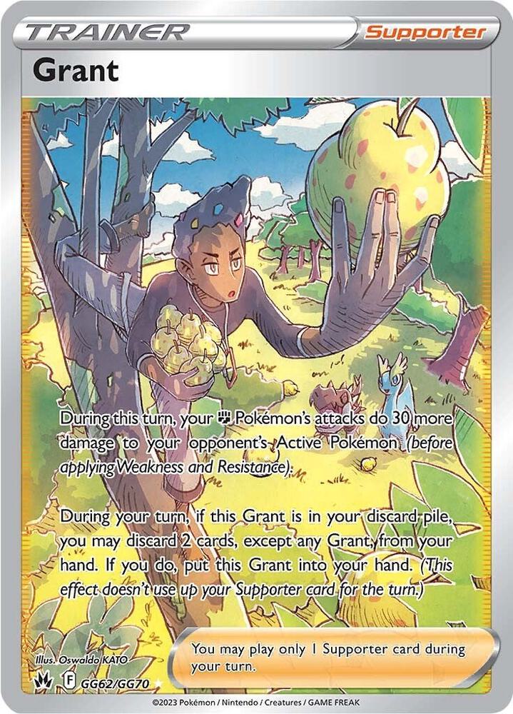 Grant GG62/GG70 (Crown Zenith: Galarian Gallery)  - Holofoil | Good Games Adelaide SA