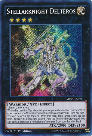 Stellarknight Delteros [MP15-EN098] Secret Rare | Good Games Adelaide SA