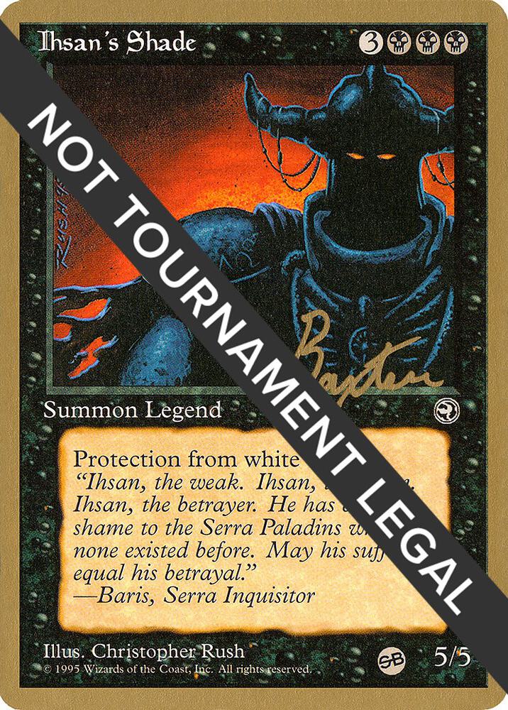 Ihsans Shade 1996 George Baxter HML SB  (World Championship Decks)  | Good Games Adelaide SA