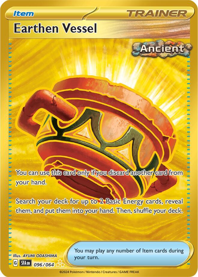 Earthen Vessel 096/064 (SV: Shrouded Fable)  - Holofoil | Good Games Adelaide SA