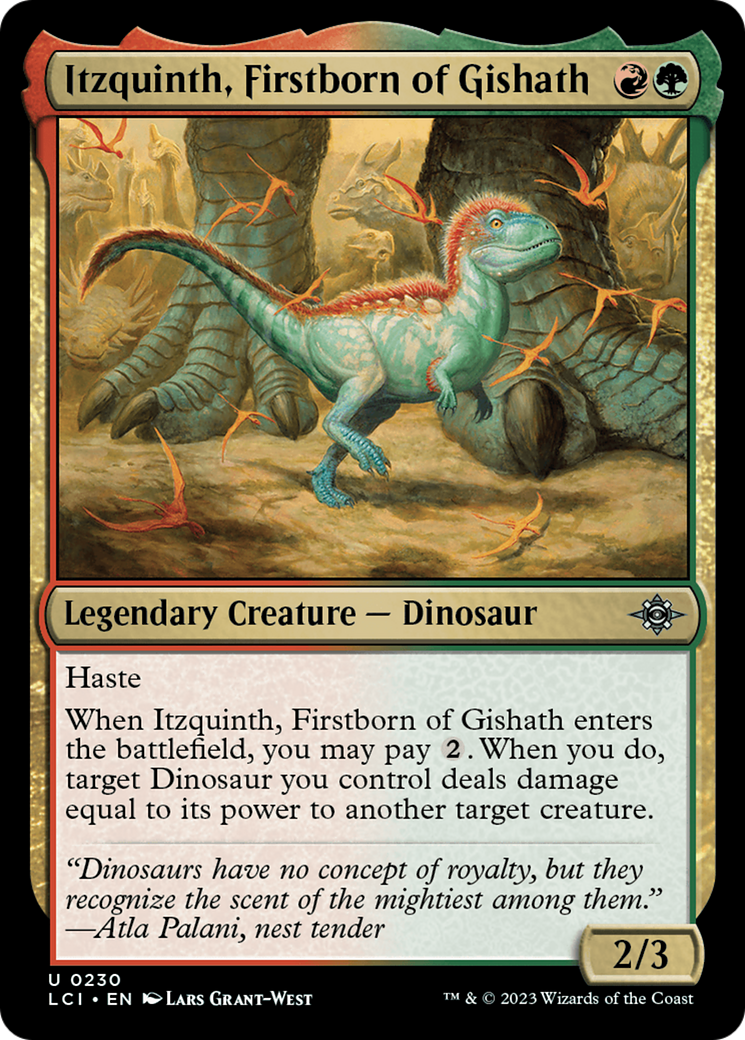 Itzquinth, Firstborn of Gishath [The Lost Caverns of Ixalan] | Good Games Adelaide SA