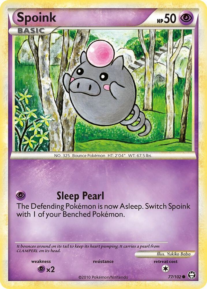 Spoink 77/102 (Triumphant)  | Good Games Adelaide SA