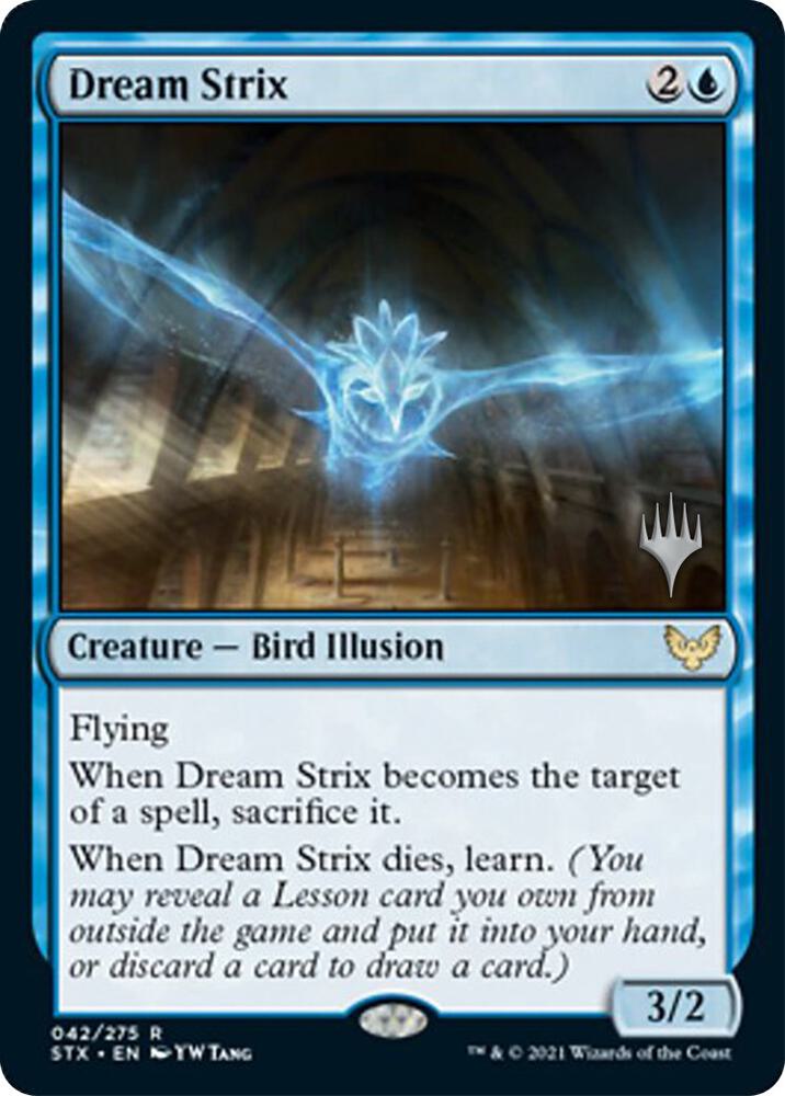 Dream Strix 42 (Promo Pack: Strixhaven)  - Foil | Good Games Adelaide SA