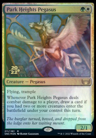 Park Heights Pegasus [Streets of New Capenna Prerelease Promos] | Good Games Adelaide SA