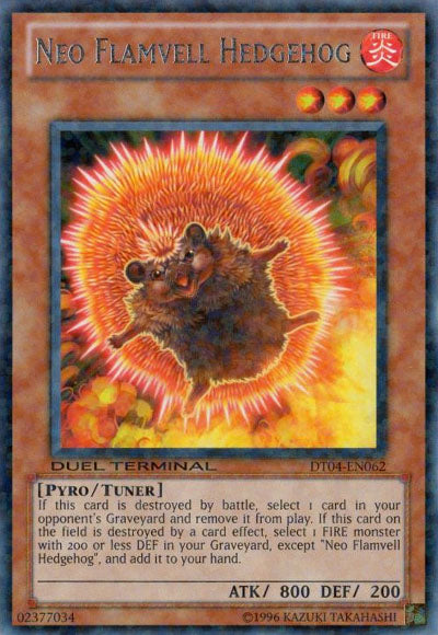 Neo Flamvell Hedgehog [DT04-EN062] Rare | Good Games Adelaide SA
